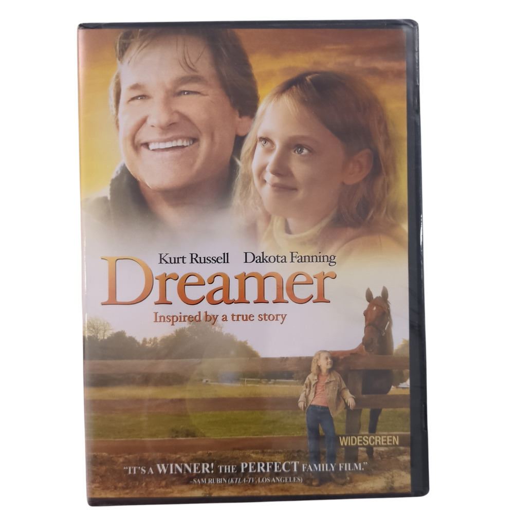 Dreamer DVD 2005 Kurt Russell Dakota Fanning Widescreen Family Film